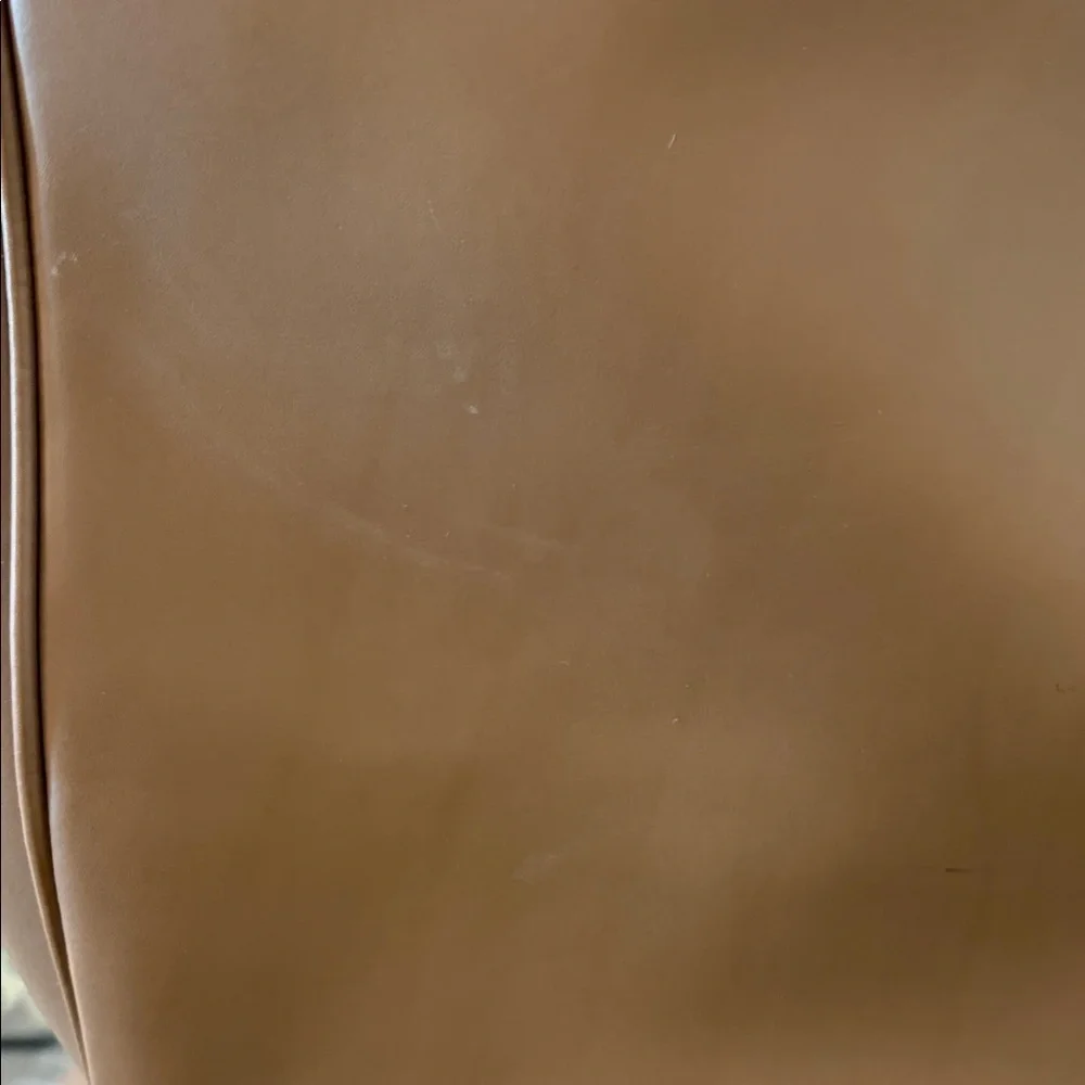 Elegant Brown Leather Tote Bag